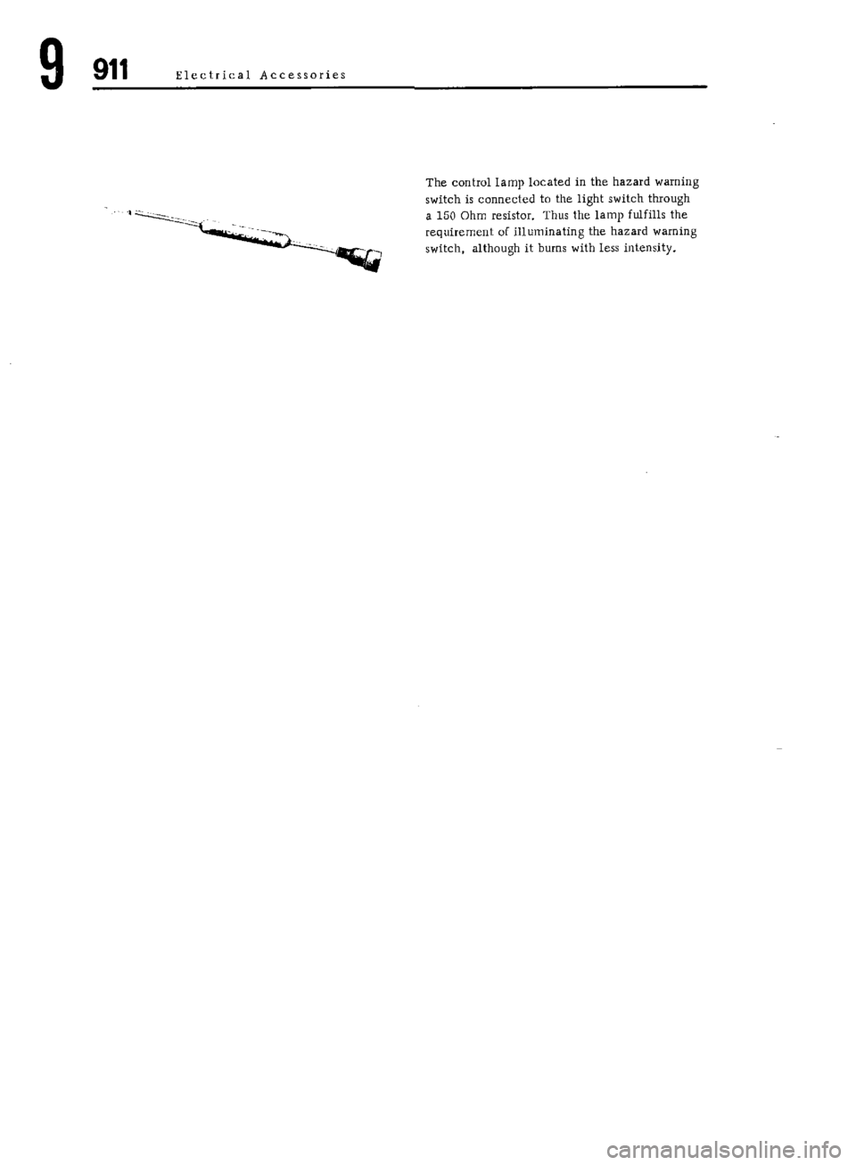 PORSCHE 911 1972 1.G Workshop Manual 7 