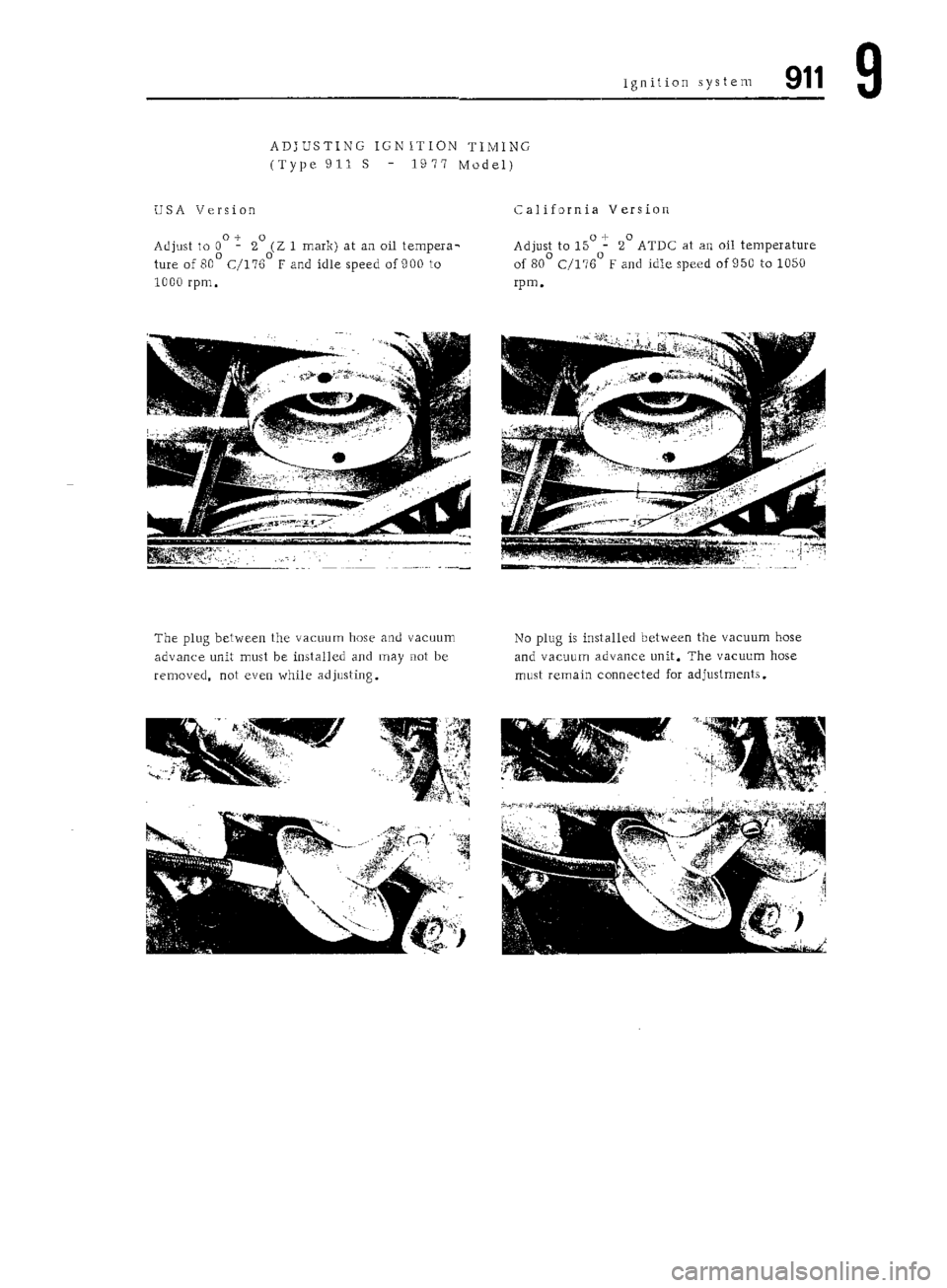 PORSCHE 911 1972 1.G Workshop Manual 7 
