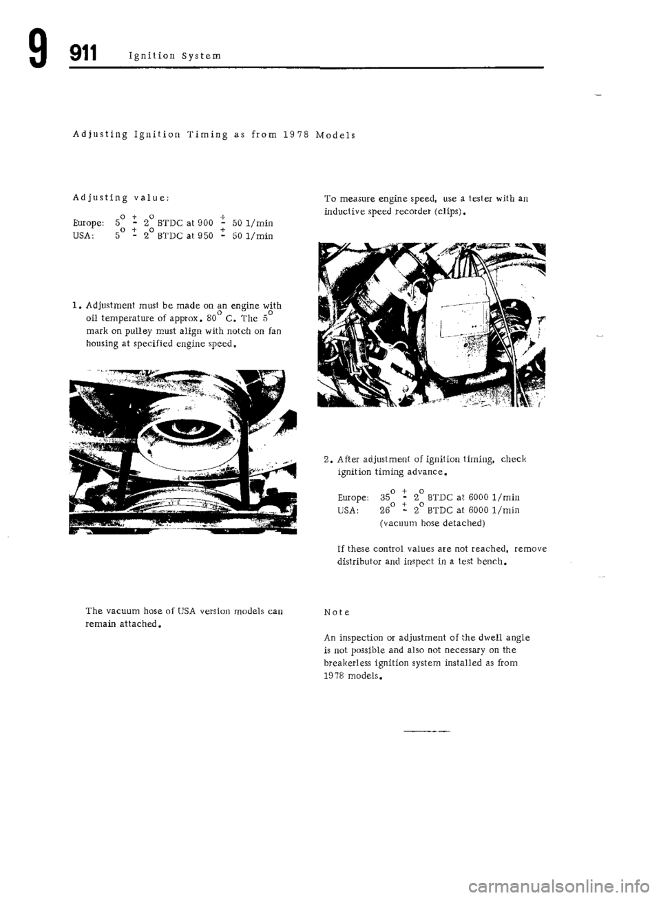 PORSCHE 911 1972 1.G Workshop Manual 7 