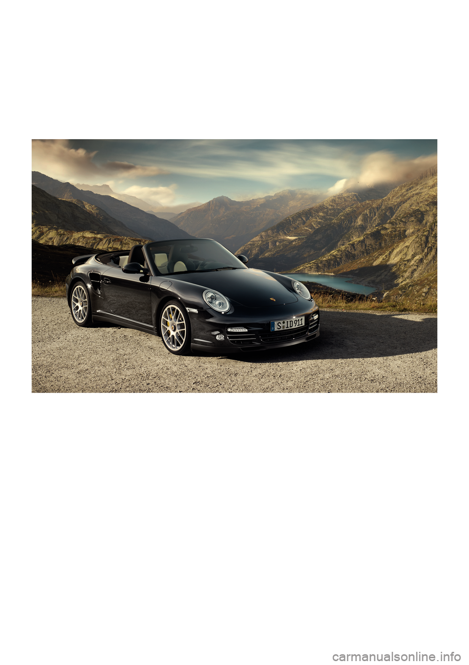 PORSCHE 911 2009 5.G Information Manual 