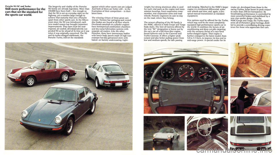 PORSCHE 928 1977 1.G Information Manual 