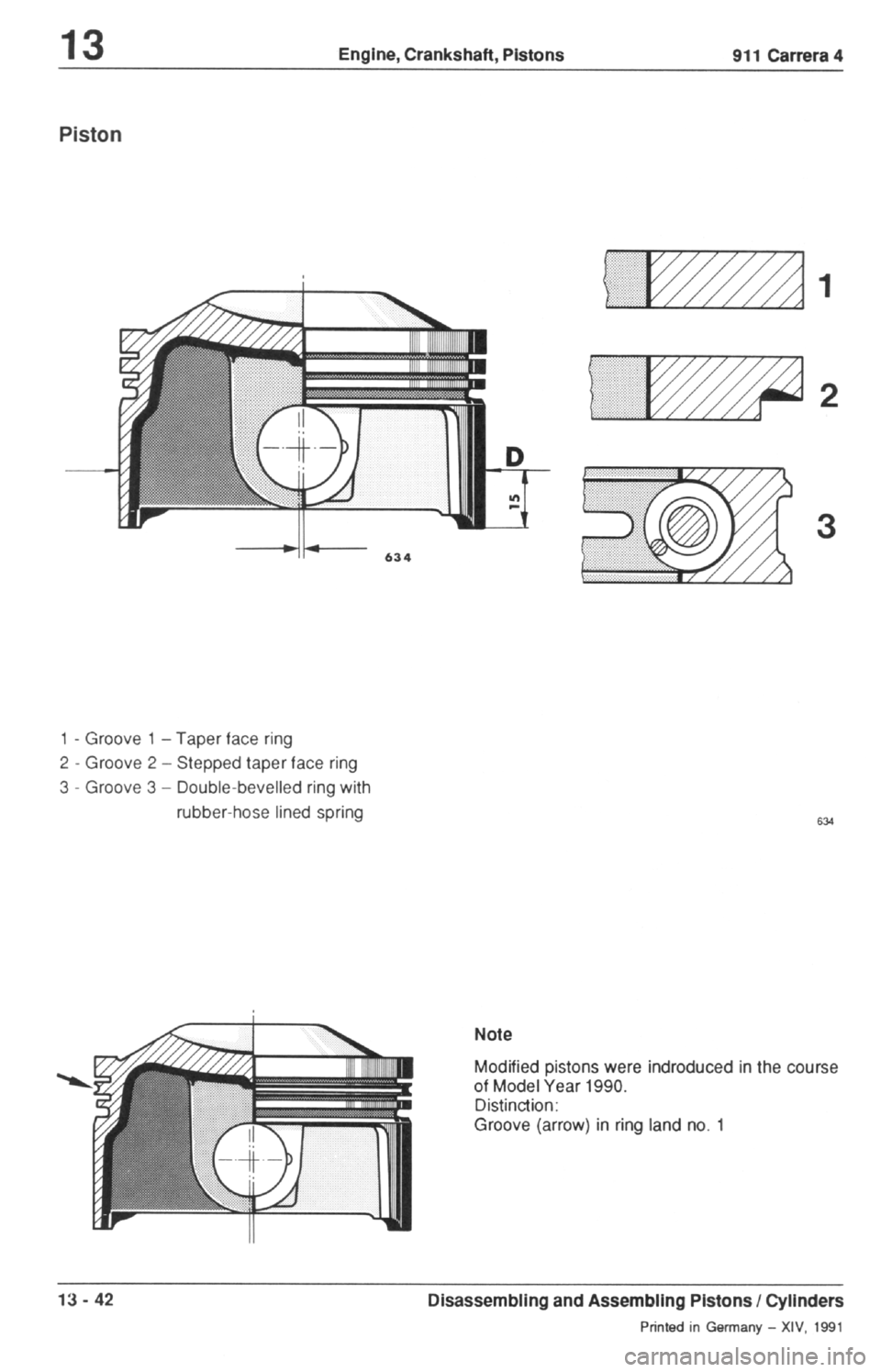 PORSCHE 964 1987 2.G Service Workshop Manual 