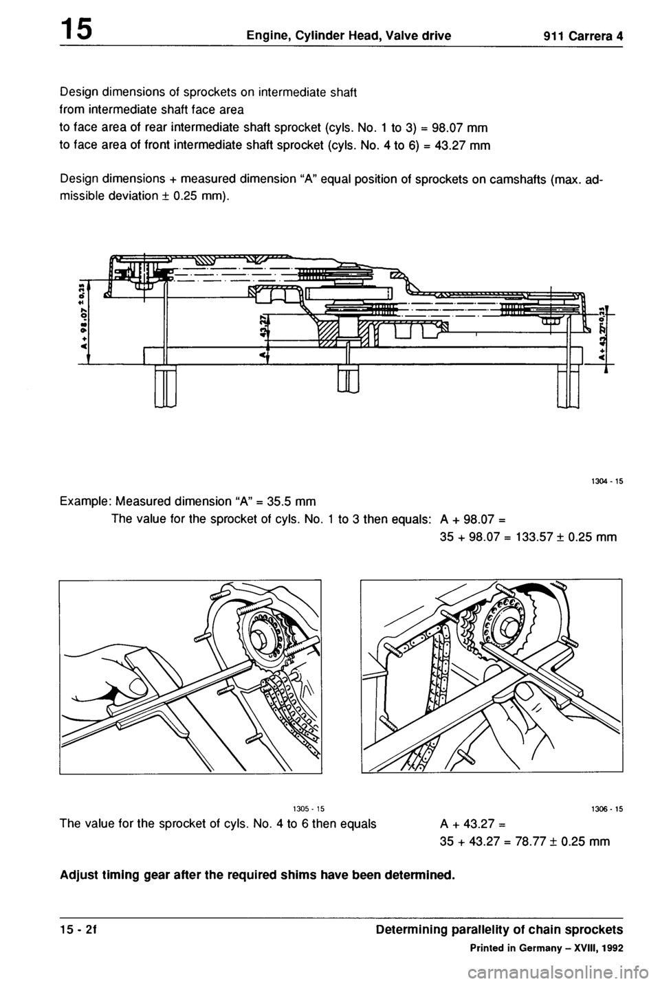 PORSCHE 964 1987 2.G Service Workshop Manual 