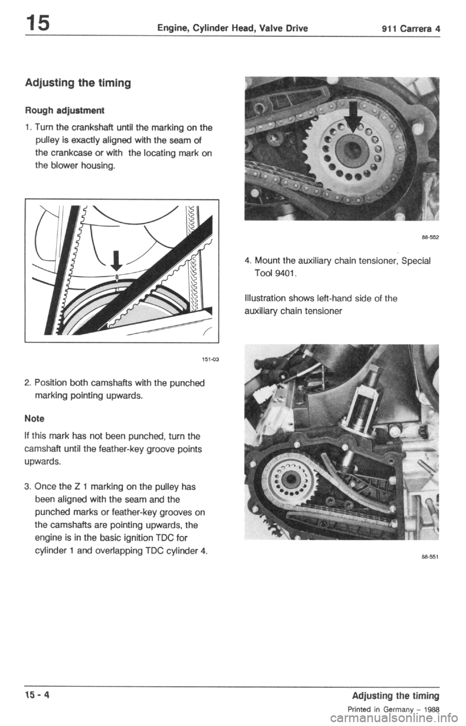 PORSCHE 964 1987 2.G Service Workshop Manual 