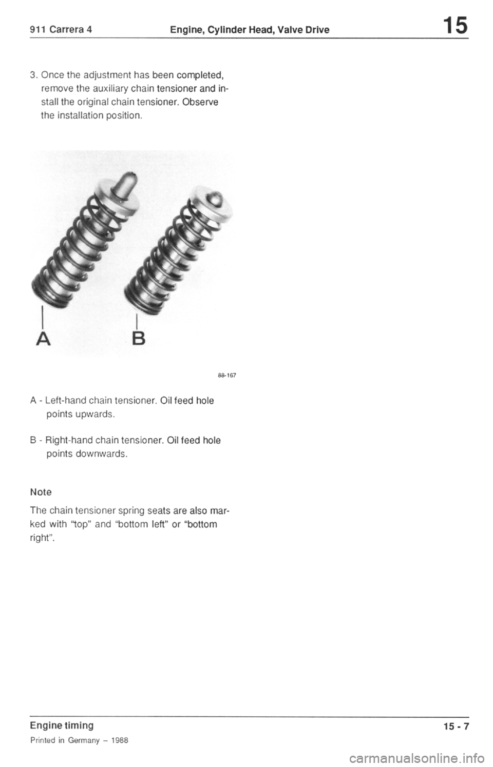 PORSCHE 964 1987 2.G Service Workshop Manual 