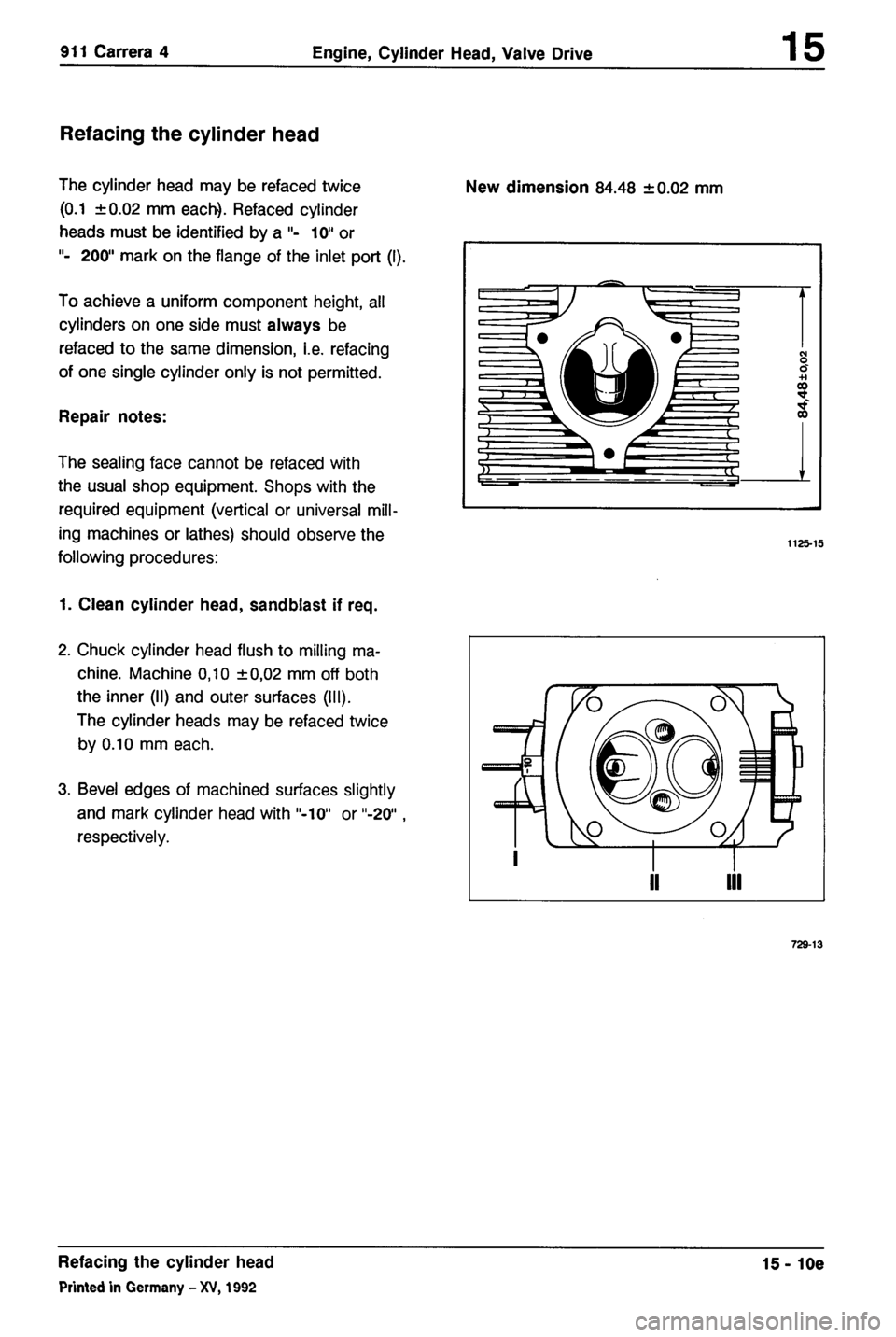 PORSCHE 964 1987 2.G Service Workshop Manual 