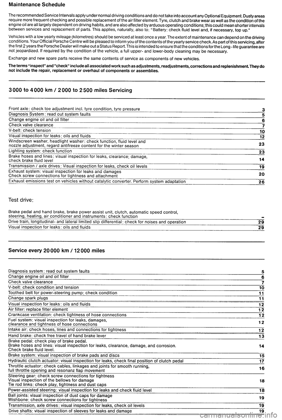 PORSCHE 964 1987 2.G Service Workshop Manual 