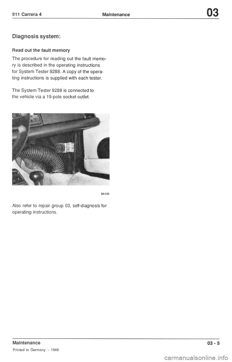 PORSCHE 964 1987 2.G Service Workshop Manual 
