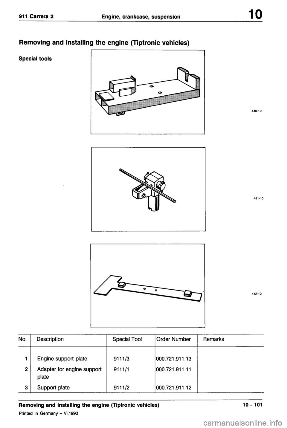 PORSCHE 964 1987 2.G Service Workshop Manual 