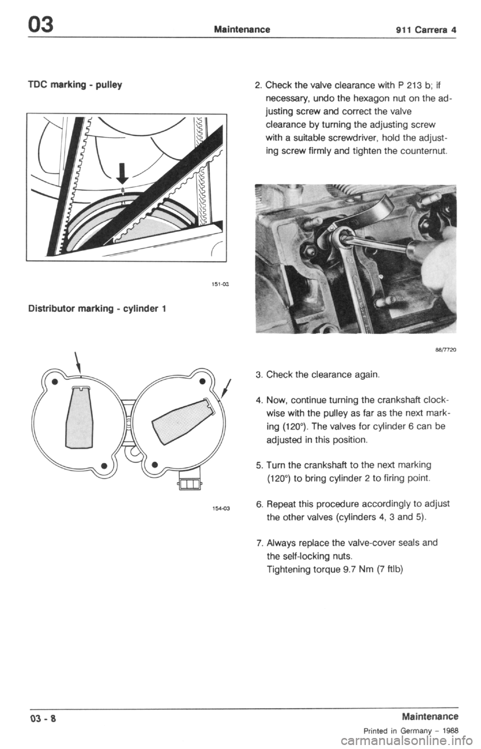 PORSCHE 964 1987 2.G Service Workshop Manual 