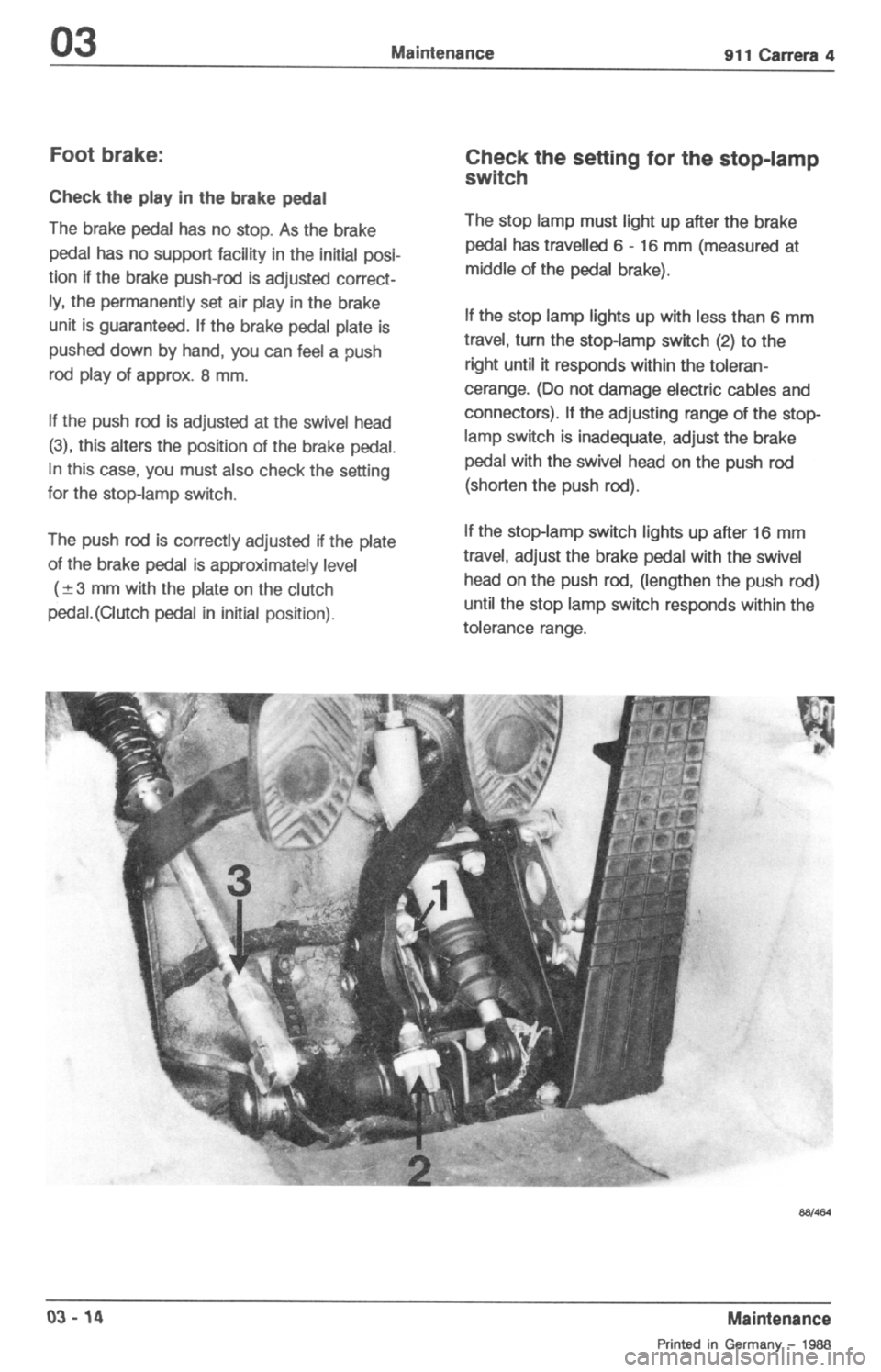 PORSCHE 964 1987 2.G Service Workshop Manual 