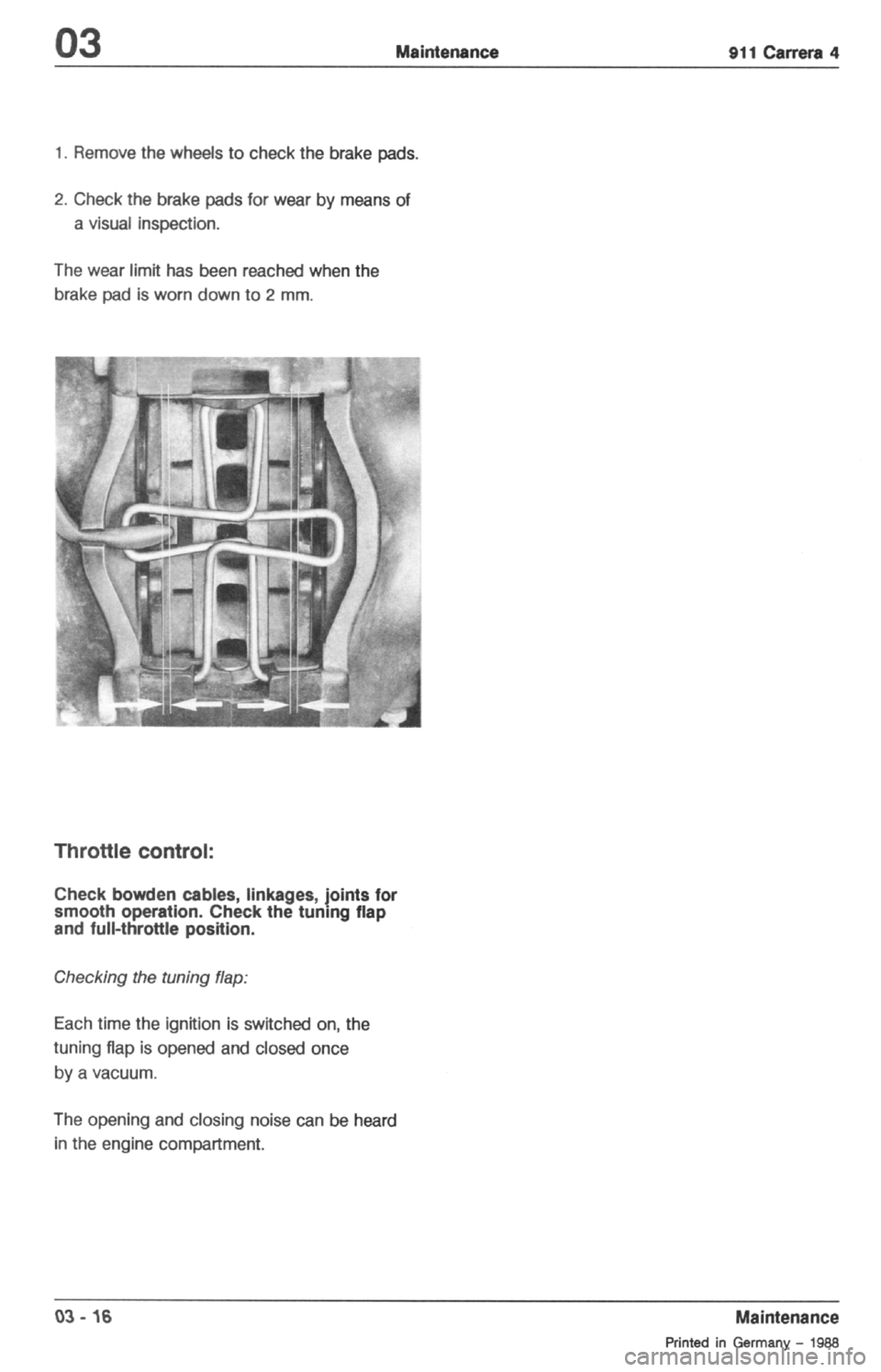 PORSCHE 964 1987 2.G Service Workshop Manual 