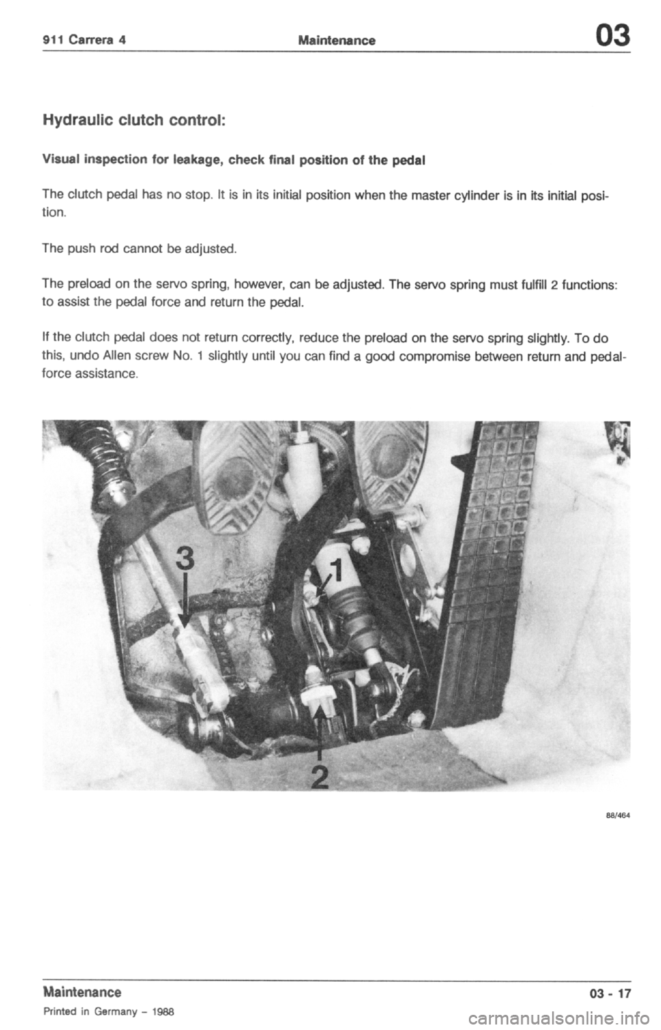 PORSCHE 964 1987 2.G Service Workshop Manual 