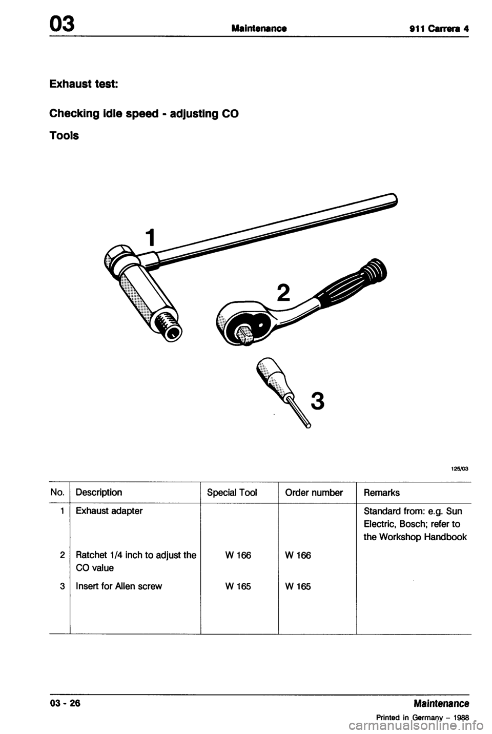 PORSCHE 964 1987 2.G Service Workshop Manual 