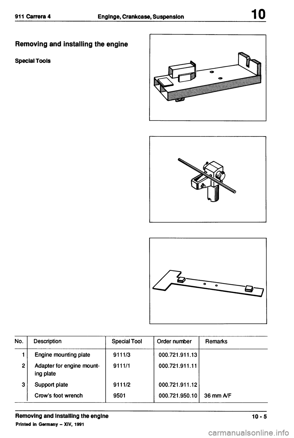 PORSCHE 964 1987 2.G Service Workshop Manual 