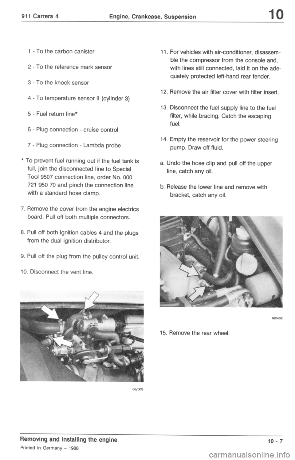 PORSCHE 964 1987 2.G Service Workshop Manual 