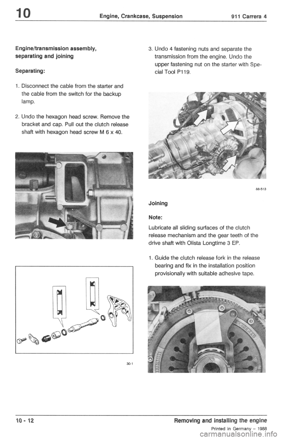 PORSCHE 964 1987 2.G Service Workshop Manual 