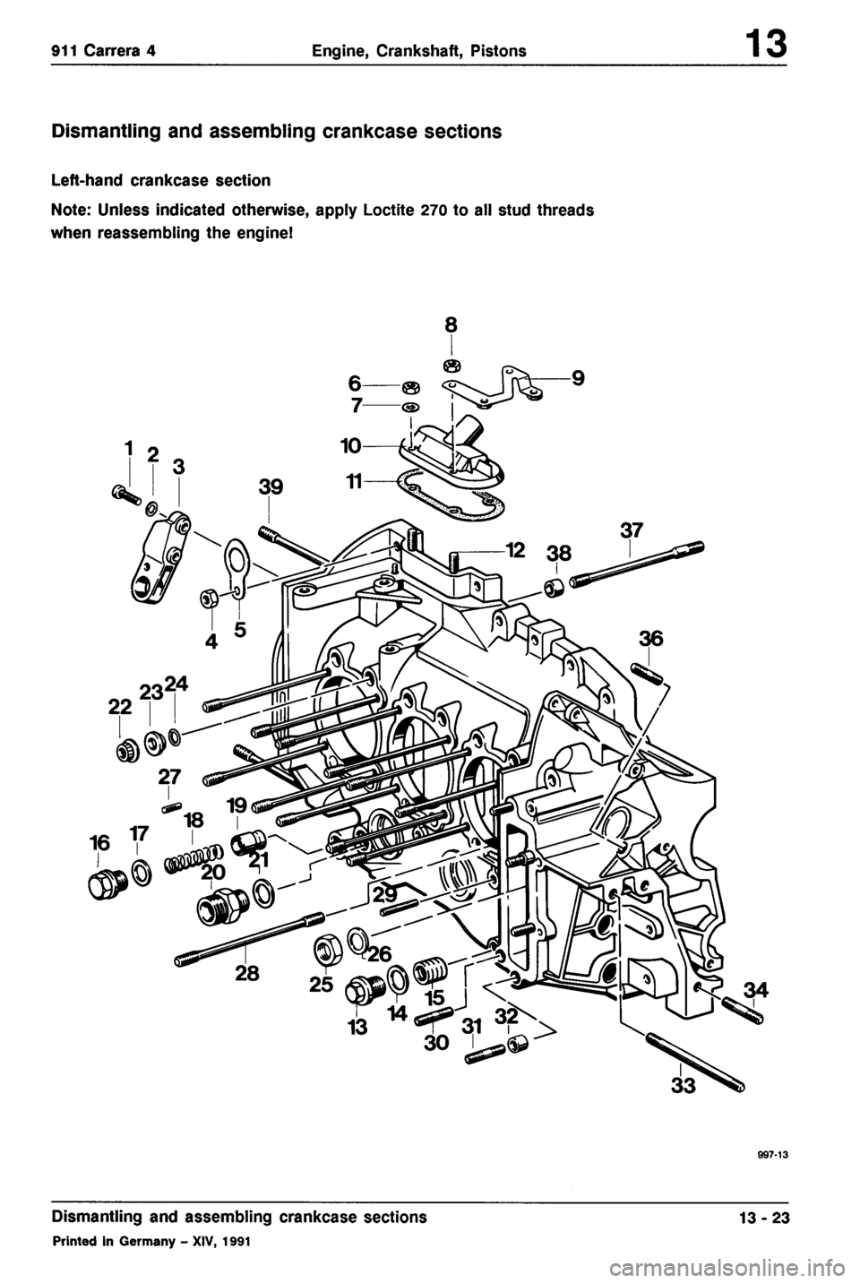 PORSCHE 964 1987 2.G Service Workshop Manual 