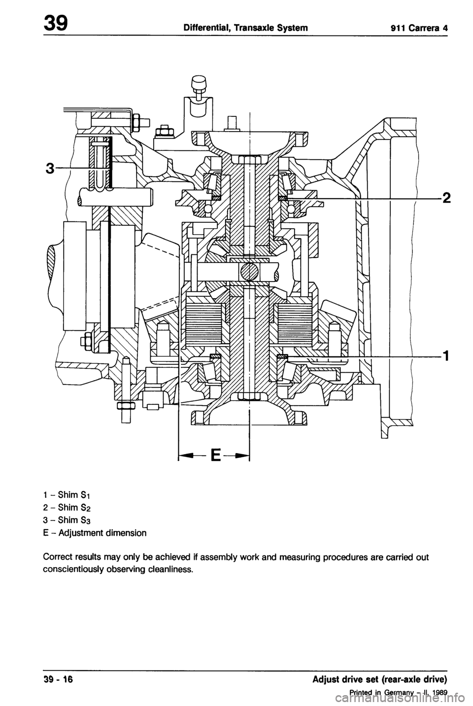 PORSCHE 964 1987 2.G Service Workshop Manual 2 