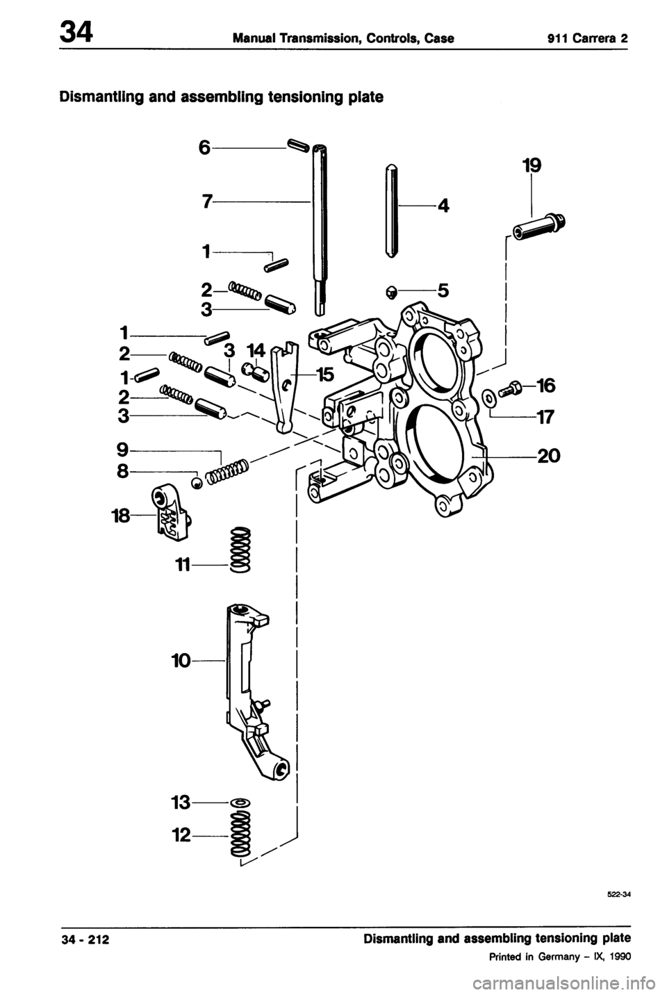PORSCHE 964 1987 2.G Service Workshop Manual 2 