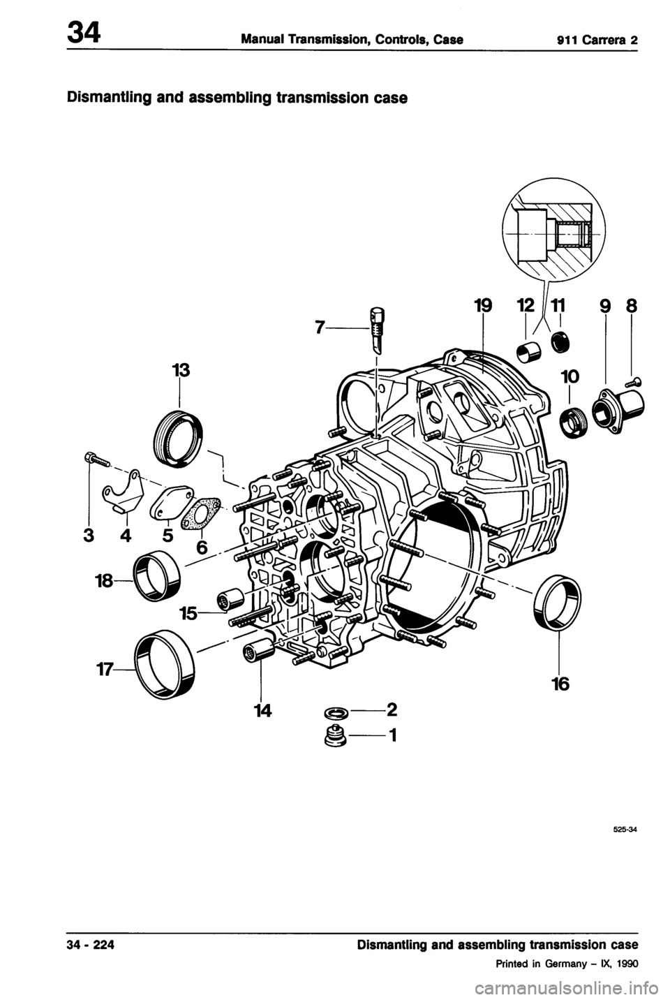 PORSCHE 964 1987 2.G Service Workshop Manual 2 