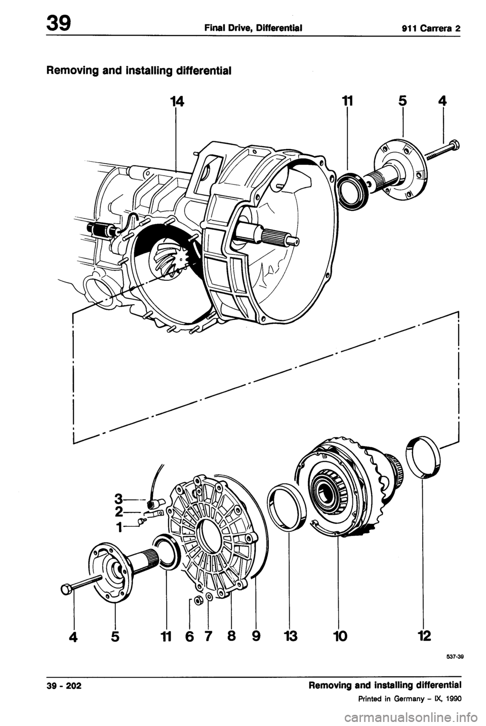 PORSCHE 964 1987 2.G Service Workshop Manual 2 