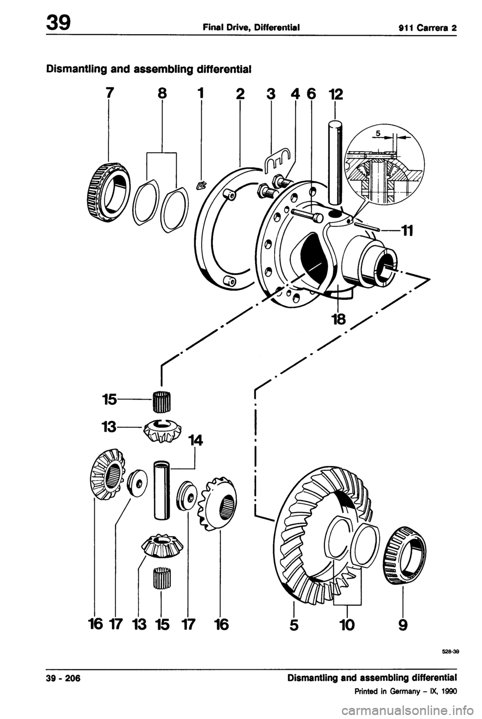 PORSCHE 964 1987 2.G Service Workshop Manual 2 