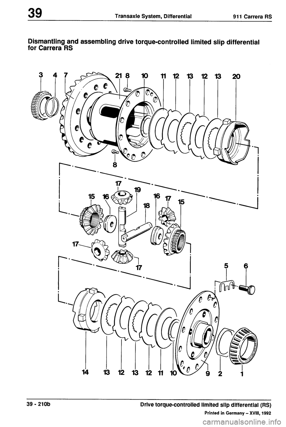 PORSCHE 964 1987 2.G Service Workshop Manual 2 