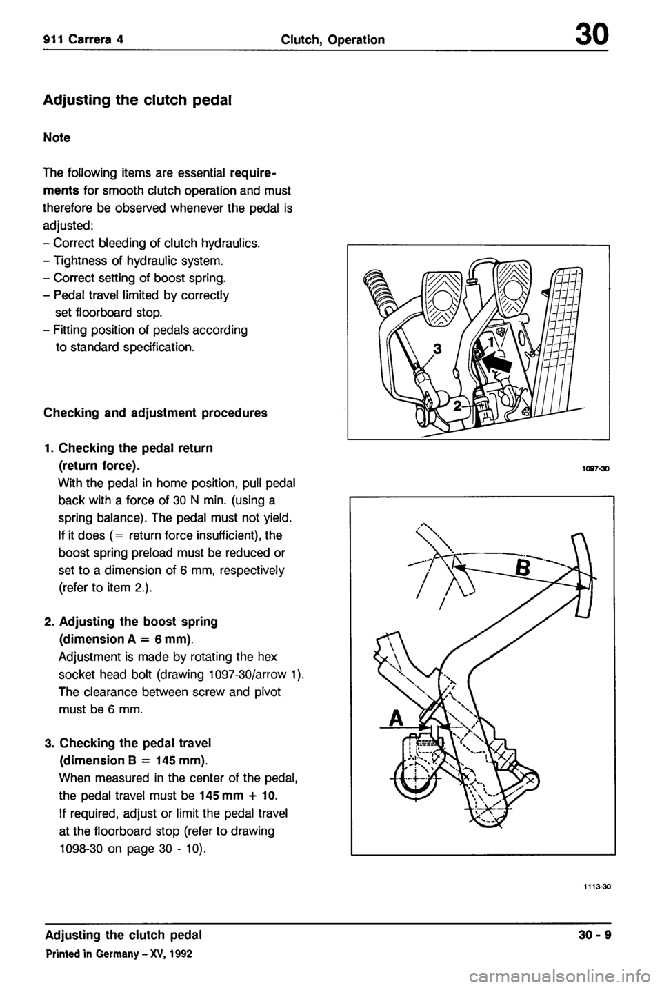 PORSCHE 964 1987 2.G Service Workshop Manual 2 