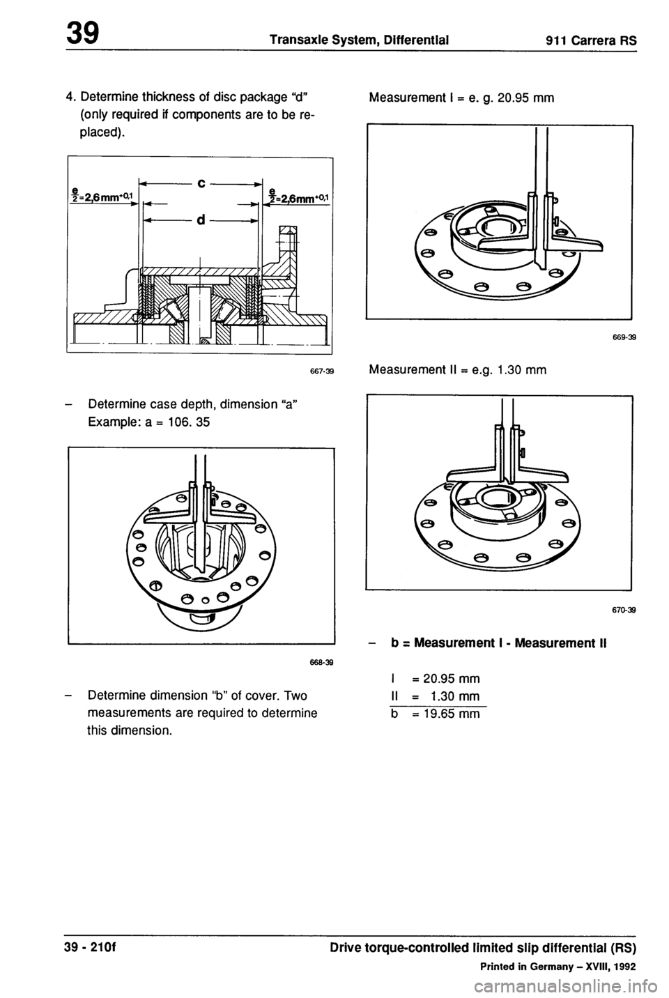 PORSCHE 964 1987 2.G Service Workshop Manual 2 