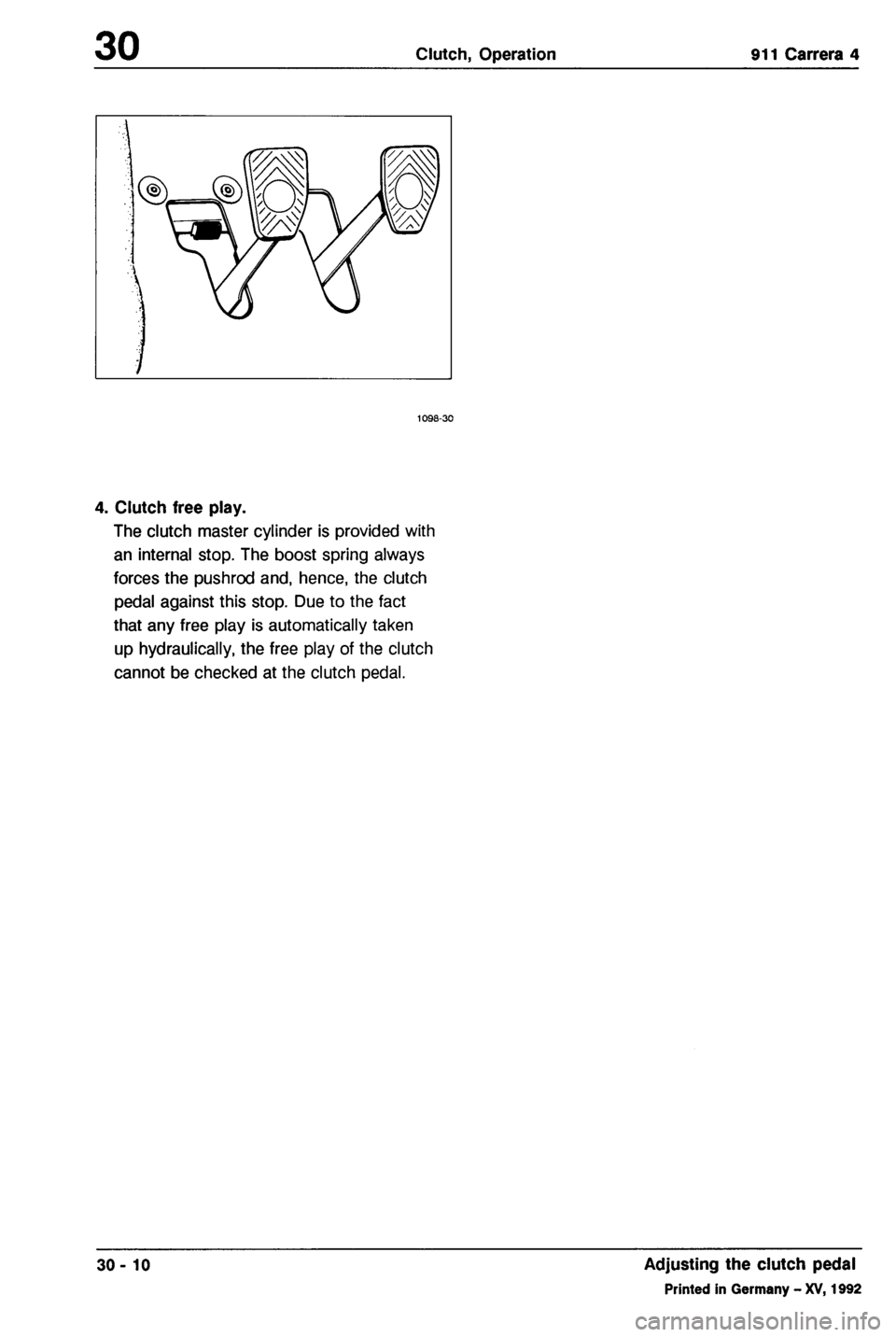 PORSCHE 964 1987 2.G Service Workshop Manual 2 