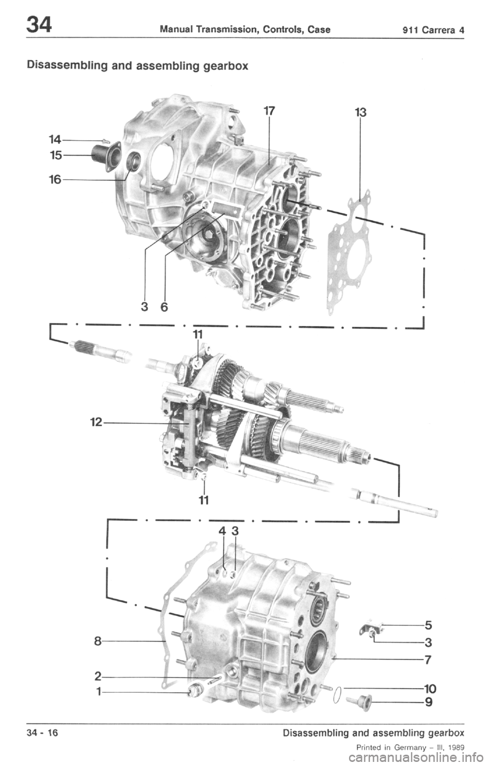 PORSCHE 964 1987 2.G Service Workshop Manual 2 