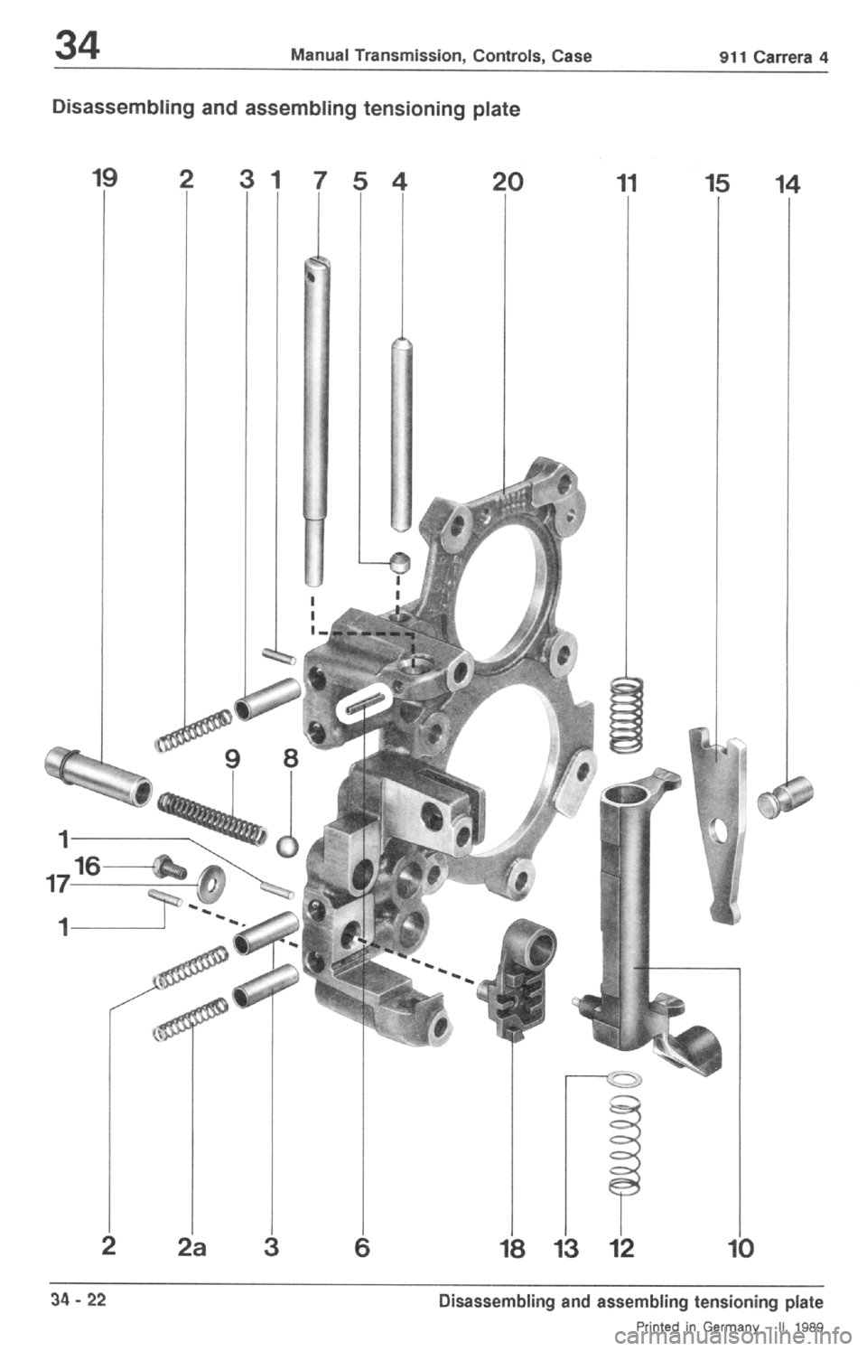 PORSCHE 964 1987 2.G Service Workshop Manual 2 