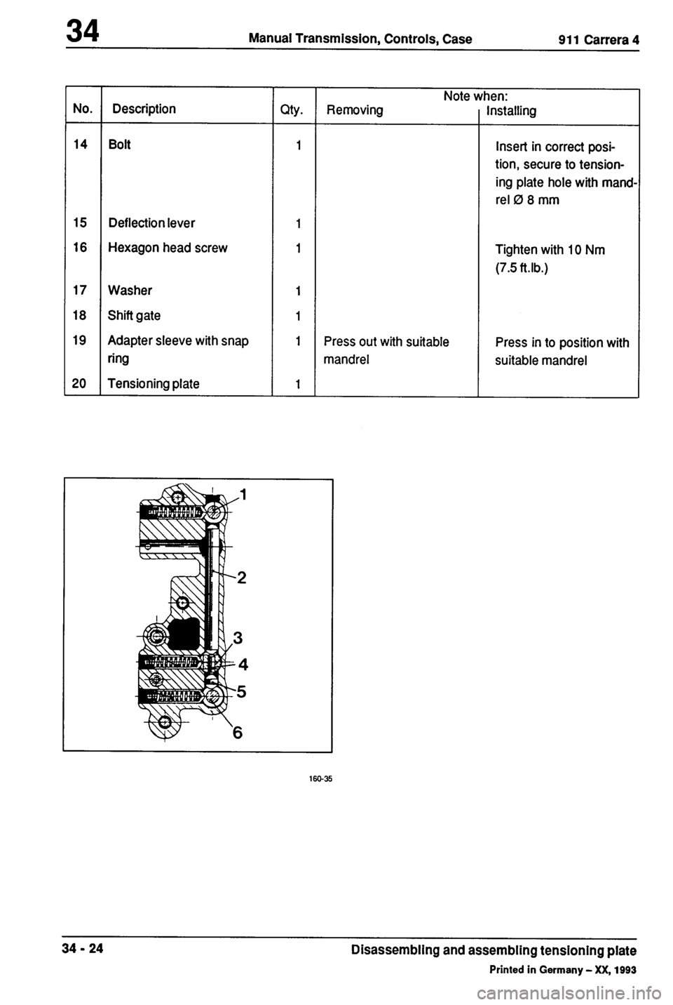 PORSCHE 964 1987 2.G Service Workshop Manual 2 