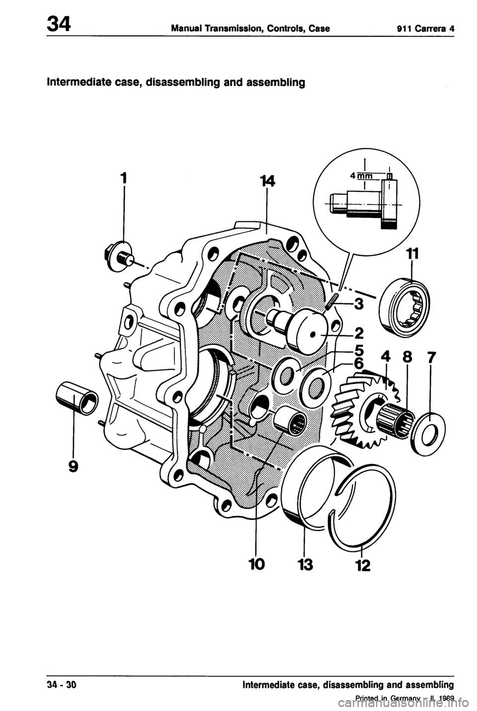 PORSCHE 964 1987 2.G Service Workshop Manual 2 