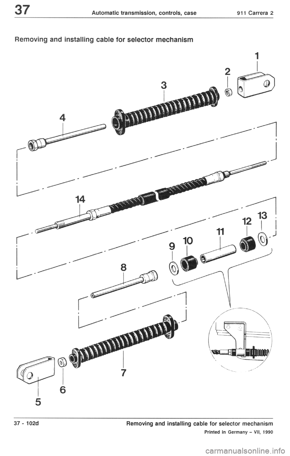 PORSCHE 964 1987 2.G Service Workshop Manual 3 