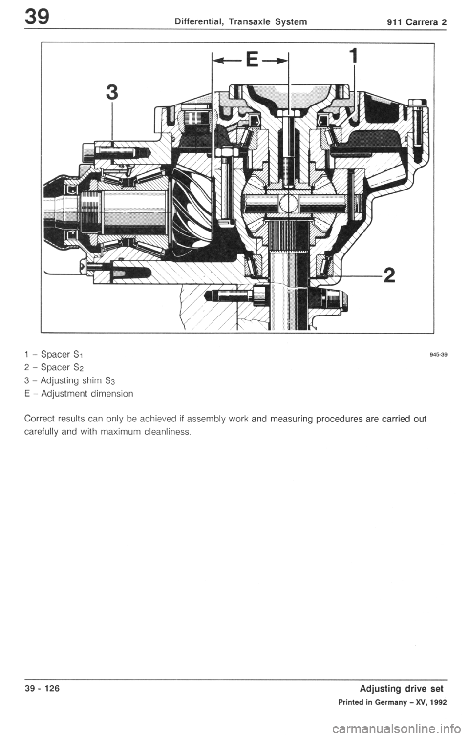 PORSCHE 964 1987 2.G Service Workshop Manual 3 