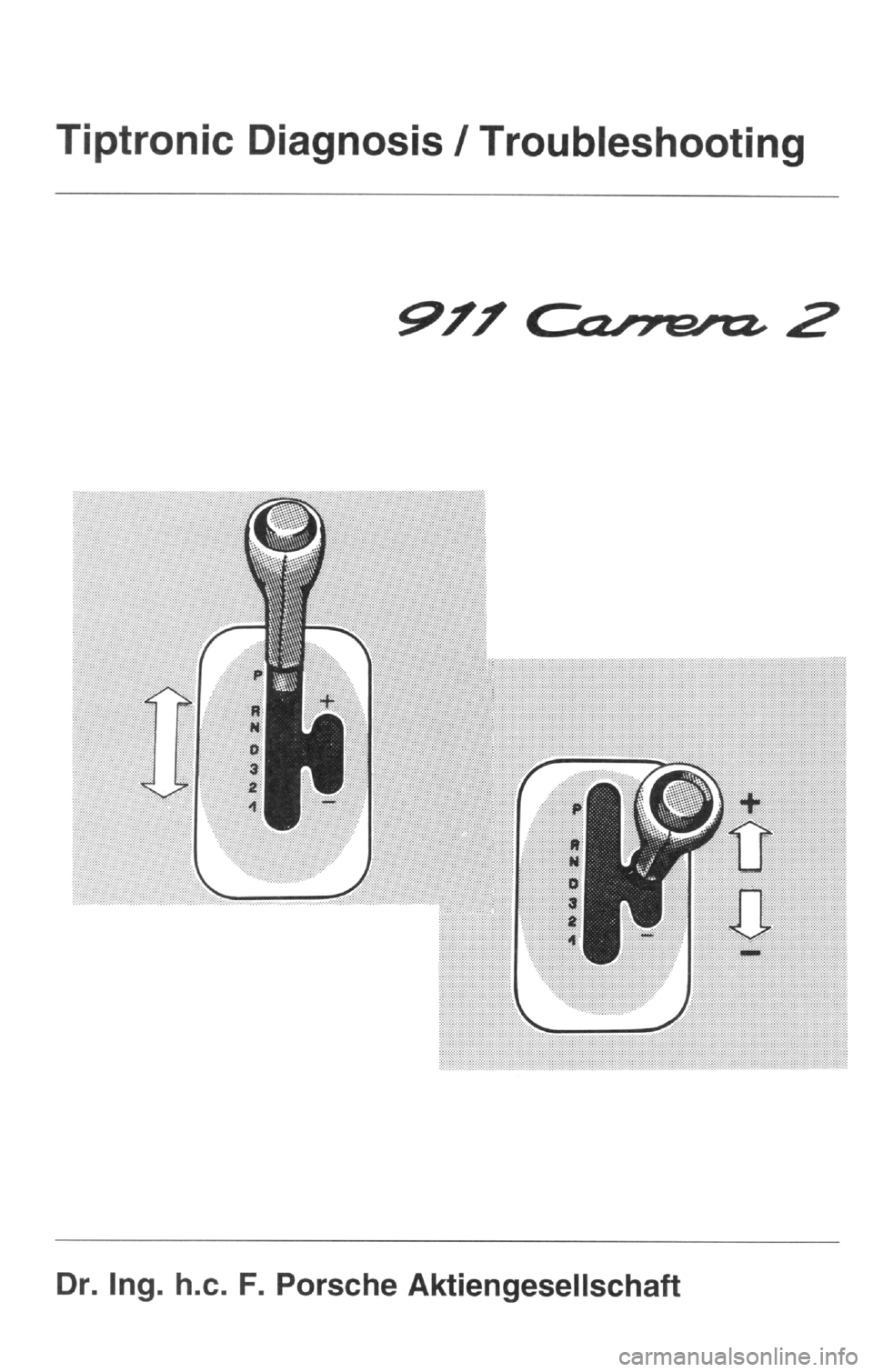PORSCHE 964 1987 2.G Service Workshop Manual 3 