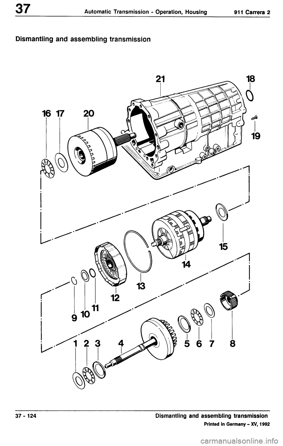 PORSCHE 964 1987 2.G Service Workshop Manual 3 