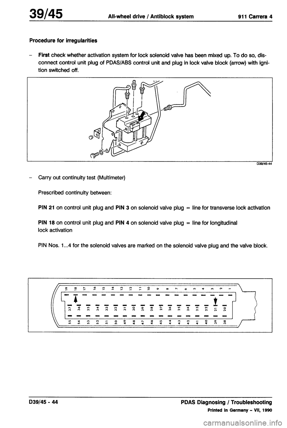 PORSCHE 964 1987 2.G Service Workshop Manual 4 
