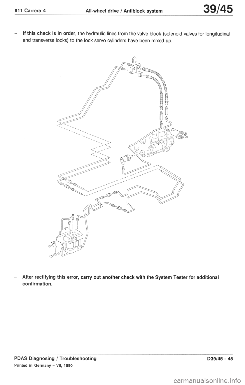 PORSCHE 964 1987 2.G Service Workshop Manual 4 