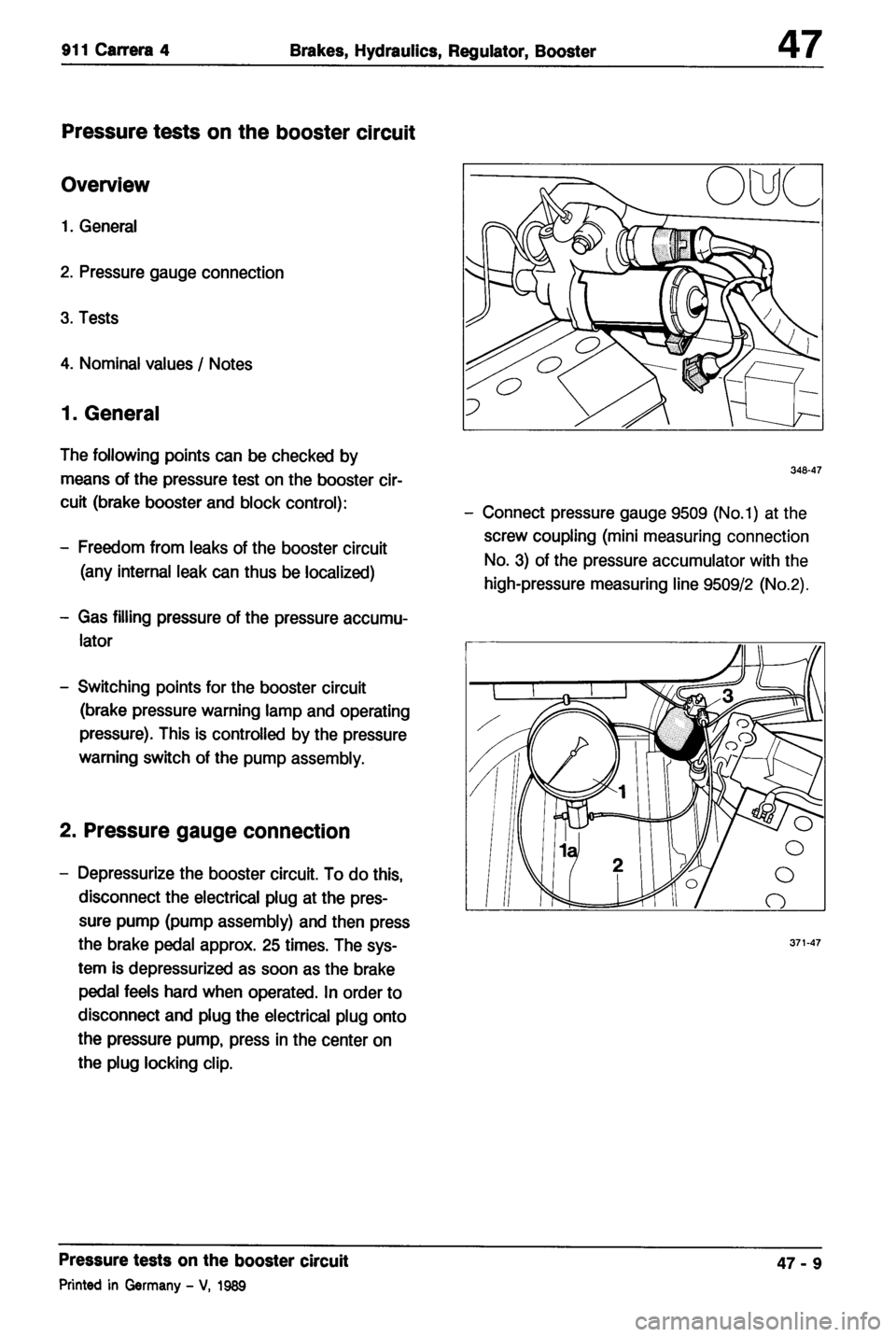 PORSCHE 964 1987 2.G Service Workshop Manual 4 