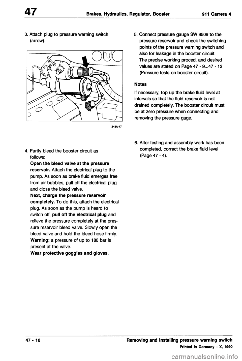 PORSCHE 964 1987 2.G Service Workshop Manual 4 