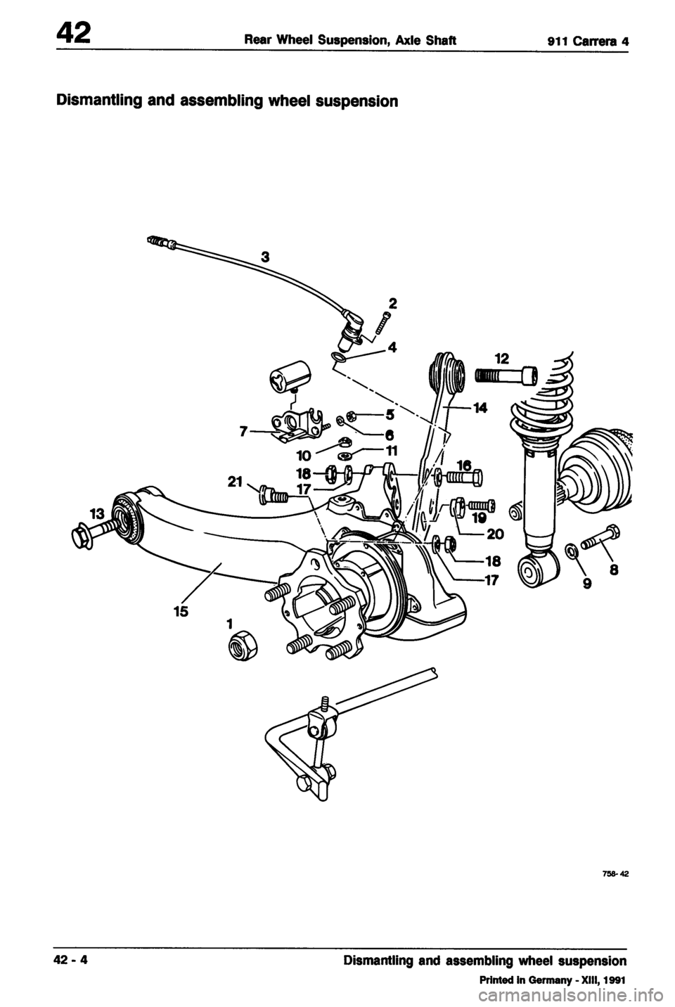 PORSCHE 964 1987 2.G Service Workshop Manual 4 