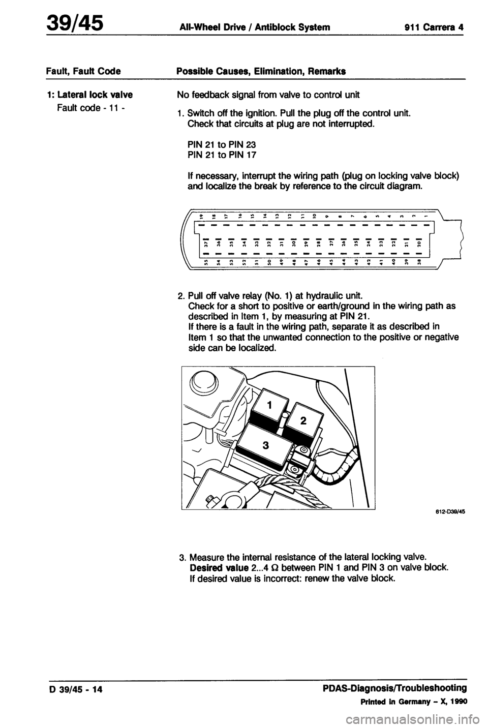 PORSCHE 964 1987 2.G Service Workshop Manual 4 