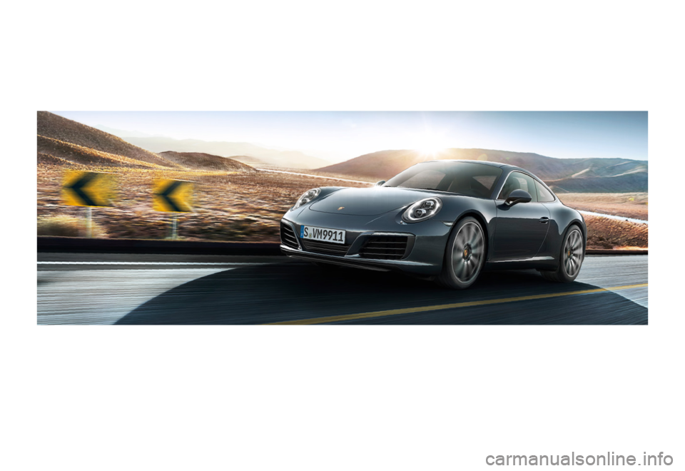 PORSCHE 911 CARRERA 4S 2015 6.G Information Manual 