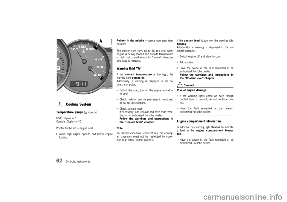 PORSCHE 911 GT3 2003 5.G Owners Manual  
 

9,		


/


 2
()G
 
I&
%G 
  
 I%

    ; 
 

 
 
     


	 