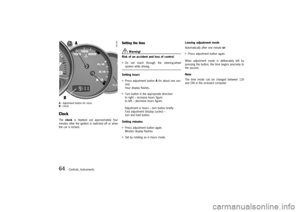 PORSCHE 911 GT3 2003 5.G Owners Manual %	 	 
 !	 "!	 	 #
		$#  
  
 *
!  

!

   


 
 	
   	
  
 

  
