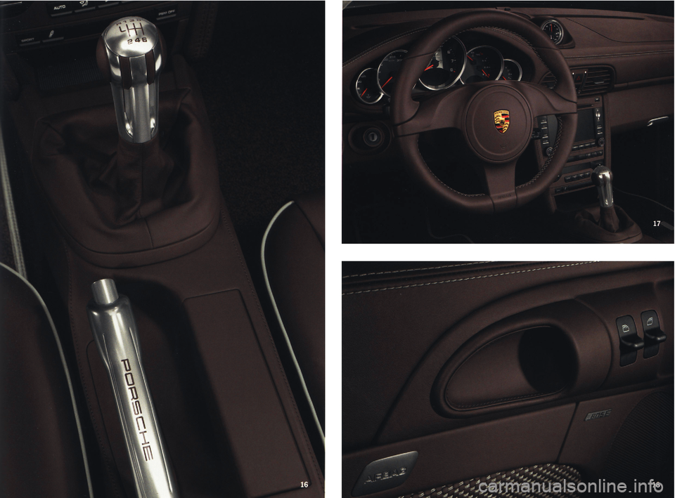 PORSCHE 911 SPORT CLASSIC 2009 5.G Information Manual 