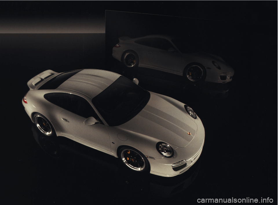 PORSCHE 911 SPORT CLASSIC 2009 5.G Information Manual 